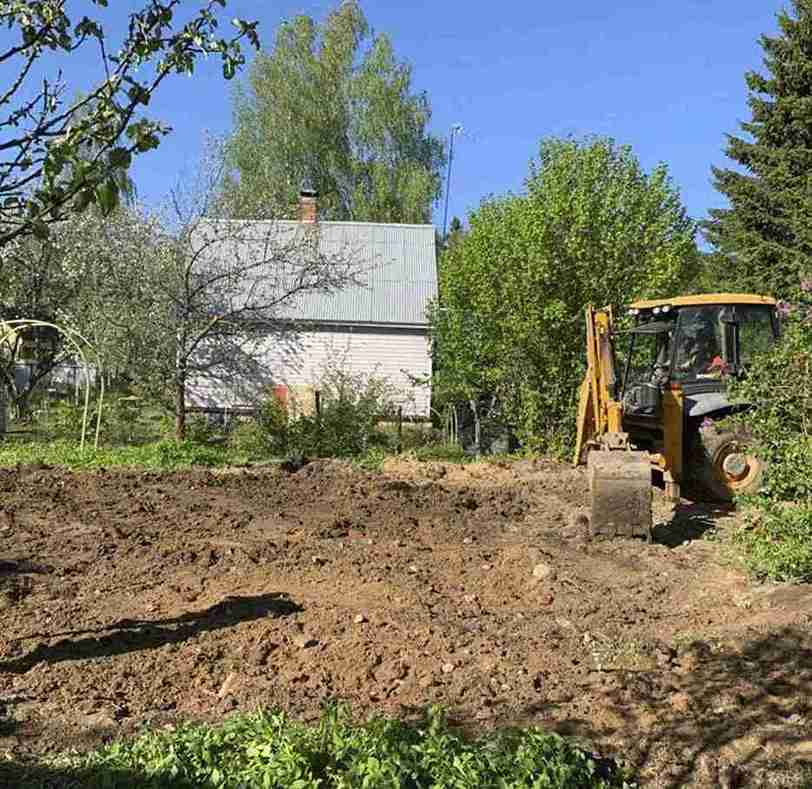 Демонтаж дома после работ